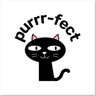 Purrfect. The Perfect Design For A Cat Lover. Posters and Art